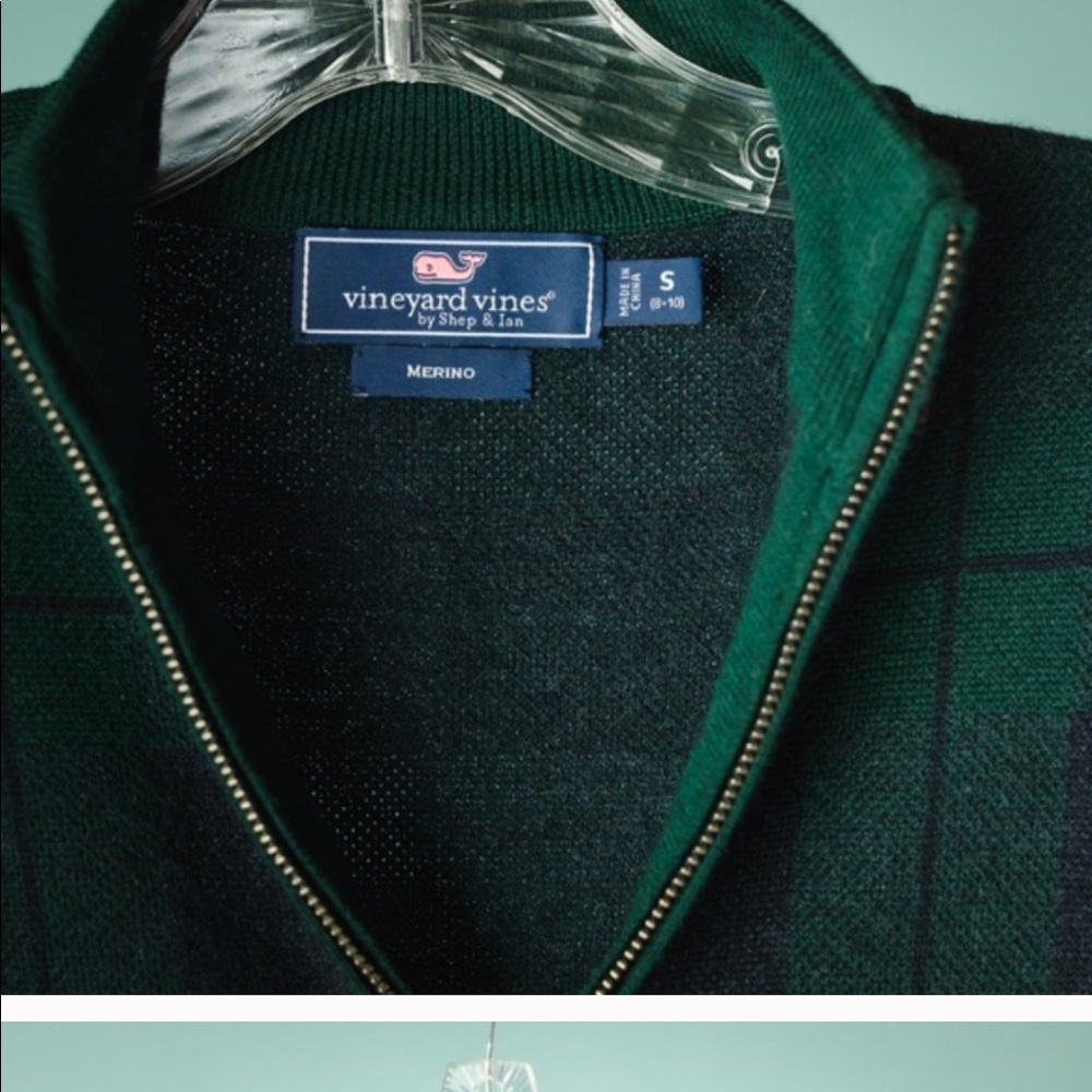 Vineyard Vines S Blue Green Boys Sweater